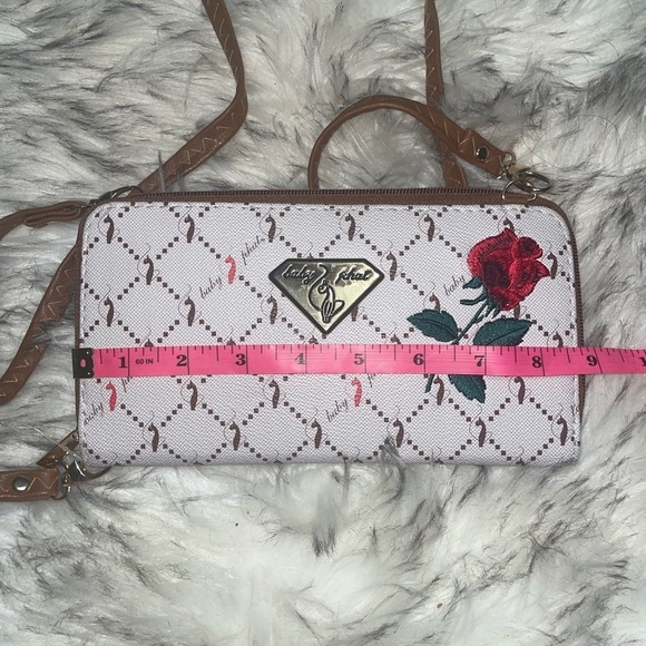 Y2k 🌹 Wallet wristlet baby phat wallet crossbody bag - Picture 8 of 14